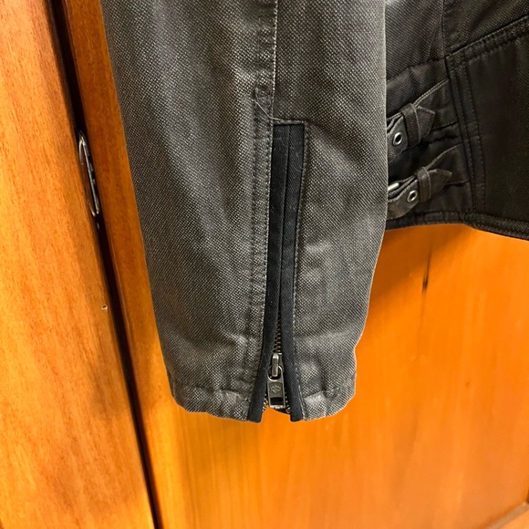 Harley-Davidson Men's Dark Gray Canvas Bomber Jacket - Picture 8 of 10